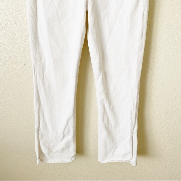 3X1 W2 Split Bell Crop mid-rise straight-leg jeans - Picture 8 of 13